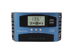 Controlador De Carga Solar Mppt De 12 V/24 V Con Regulador De Panel Solar De 100 A Y Doble Puerto Usb.