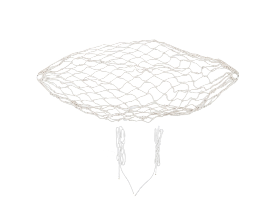 Hamaca De Cuerda De Algodón Tejida A Mano, Capacidad De 120 Kg, Hamaca De Malla Portátil Para Uso En Exteriores/interiores, Patio/jardín.