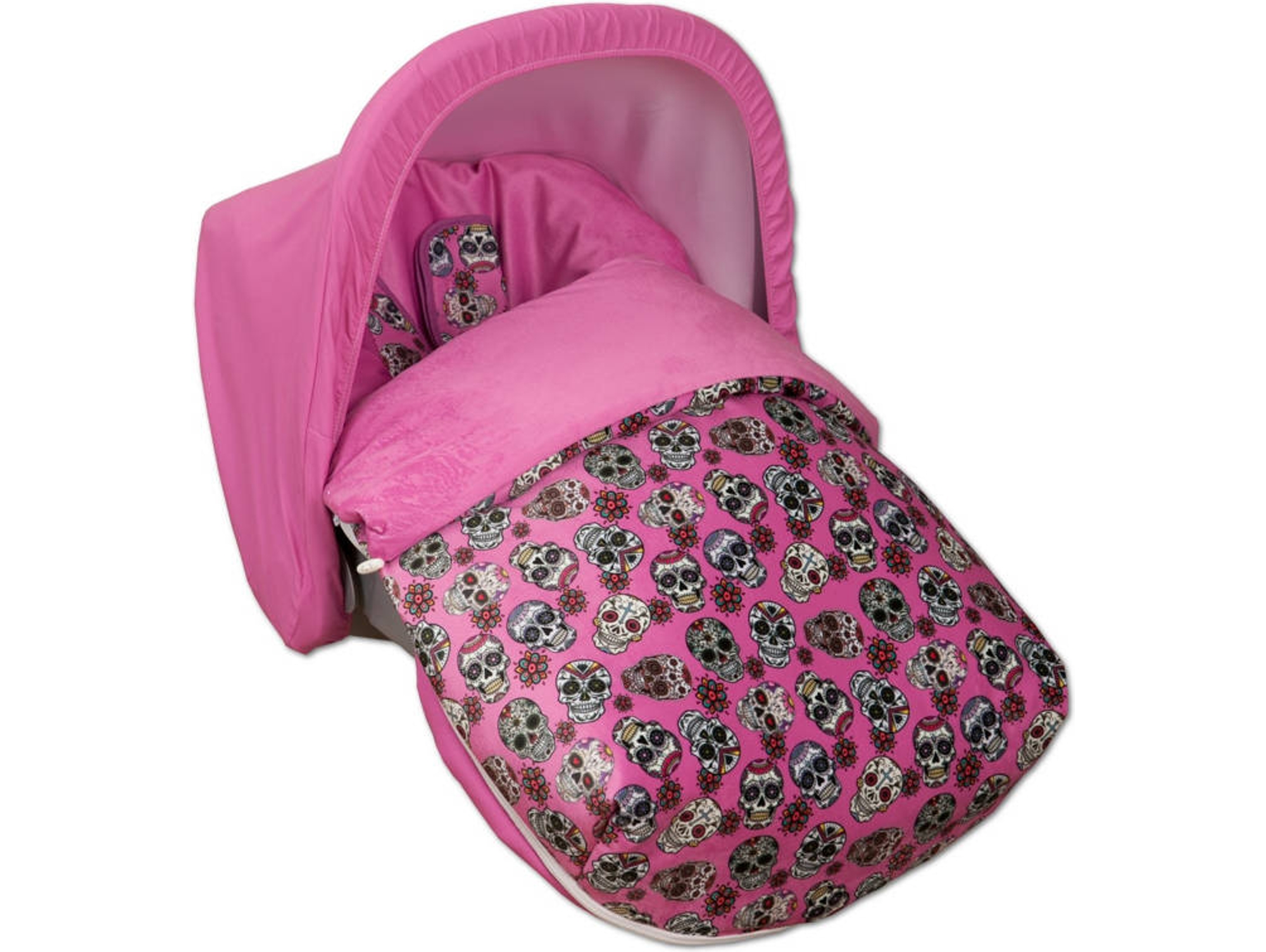 Funda Protectora BABYLINE Lovely Skull Fucsia