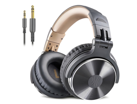 Oneodio Sobre Los Auriculares para Orejas Hifi Studio Dj Auriculares Monitor Wired Music Gaming Auriculares Pc con Micrófono con Micrófono