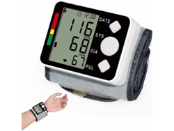 Monitor Automático De Presión Arterial De Muñeca - 99 Memorias Con Detección De Pulso