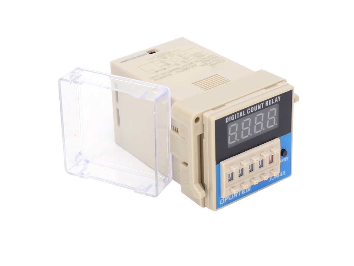 Relé De Tempo Digital De Alta Precisão Jdm48ac380v Para Automação Industrial