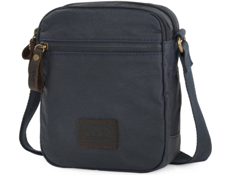 Bolsa LOIS 307820 Lona, Piel Hombre (Azul)