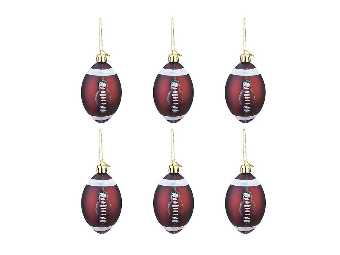 6 piezas bolas colgantes de árbol de Navidad ALLINLESS