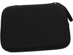 Caja De Almacenamiento De Viaje Rígida Con Compartimentos, Protección Portátil Para Hombres Y Mujeres, Color Negro.