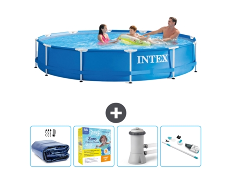 Piscina Tubular INTEX 28210NP-CB12 (6503 L - 366x76cm)