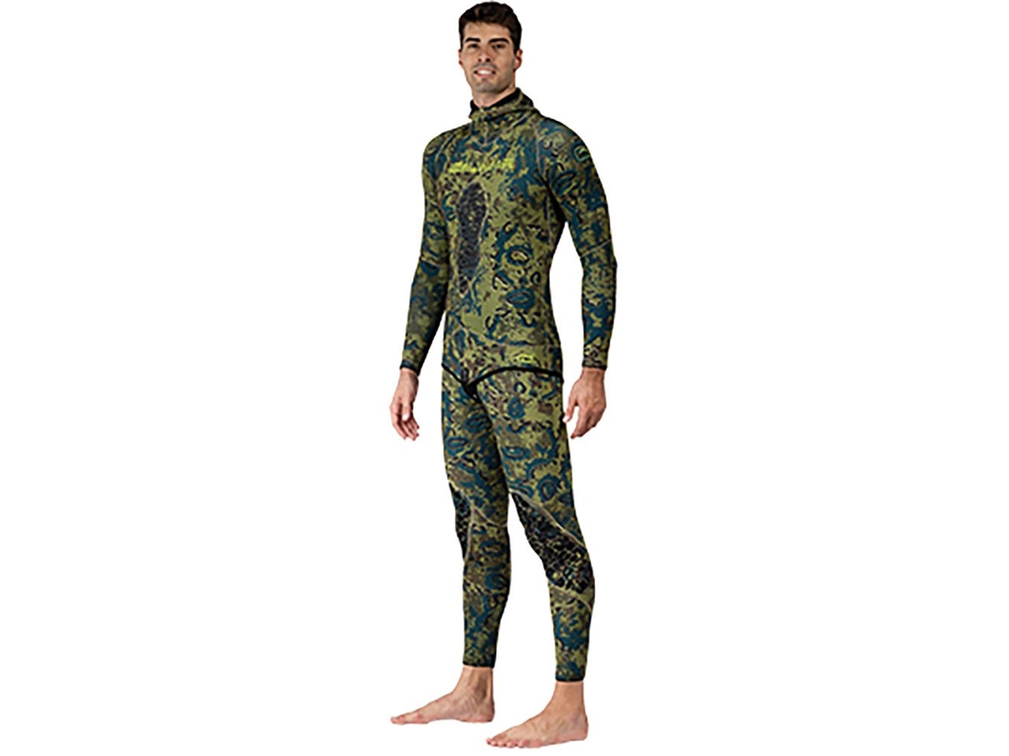 Wetsuit N.A.T. 101 Camu 3.5 Mm Verde Msalvimar