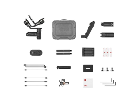 Estabilizador Portátil de Gimbal SLOWMOOSE Guindaste 3S 3 Eixos para Cámara de Video Dslr de 6,5 Kg