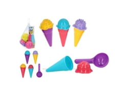 Set de Juguetes de Playa Ice Cream Color Beach (9 pcs)