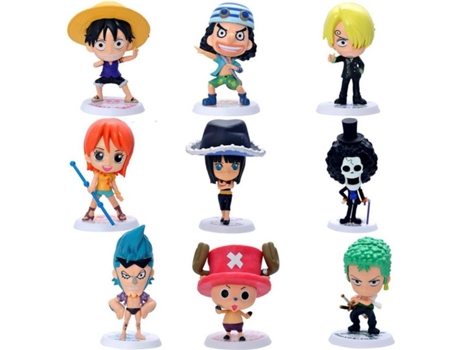 Set de Figuras OEM One Piece (9 unidades - 9 - 10cm)