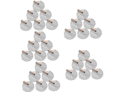 Juego de 30 pegatinas autoadhesivas para pared de baño y cocina CHABERLU