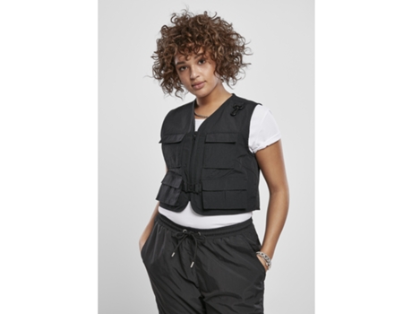 Abrigo URBAN CLASSICS Mujer (Multicolor - XXL)