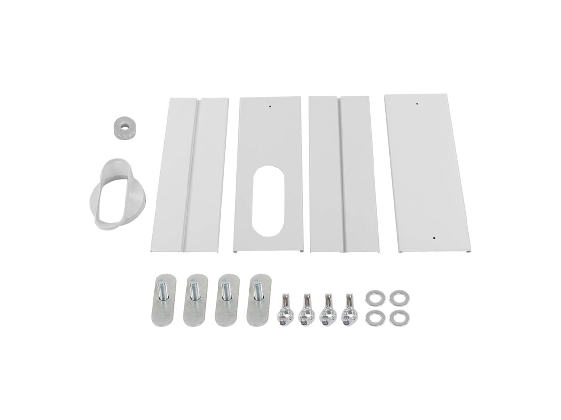 Kit De Janela Para Ar Condicionado Portátil Com Acoplamento E Conduto Ajustável 150-130mm Selamento Deslizante Universal