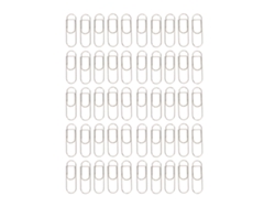 50 Piezas Clips De Pluma De Metal Acero Inoxidable Fuerte Durable Exquisito Portaplumas Para Libro Oficina Escuela Reunión