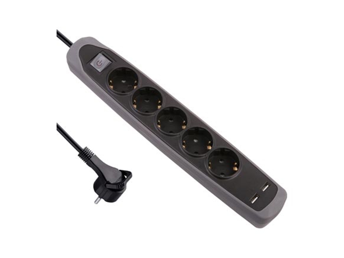 Base Multiple Silicona 5T + 2 Usb Cable 2M VDC