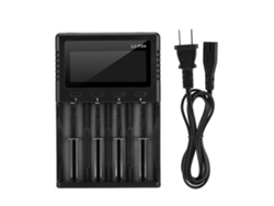 Cargador De Baterías Inteligente Liitokala Lii Pd4 Con Pantalla Lcd Y 4 Ranuras Para Baterías De Iones De Litio, Nimh Y Lifepo4.