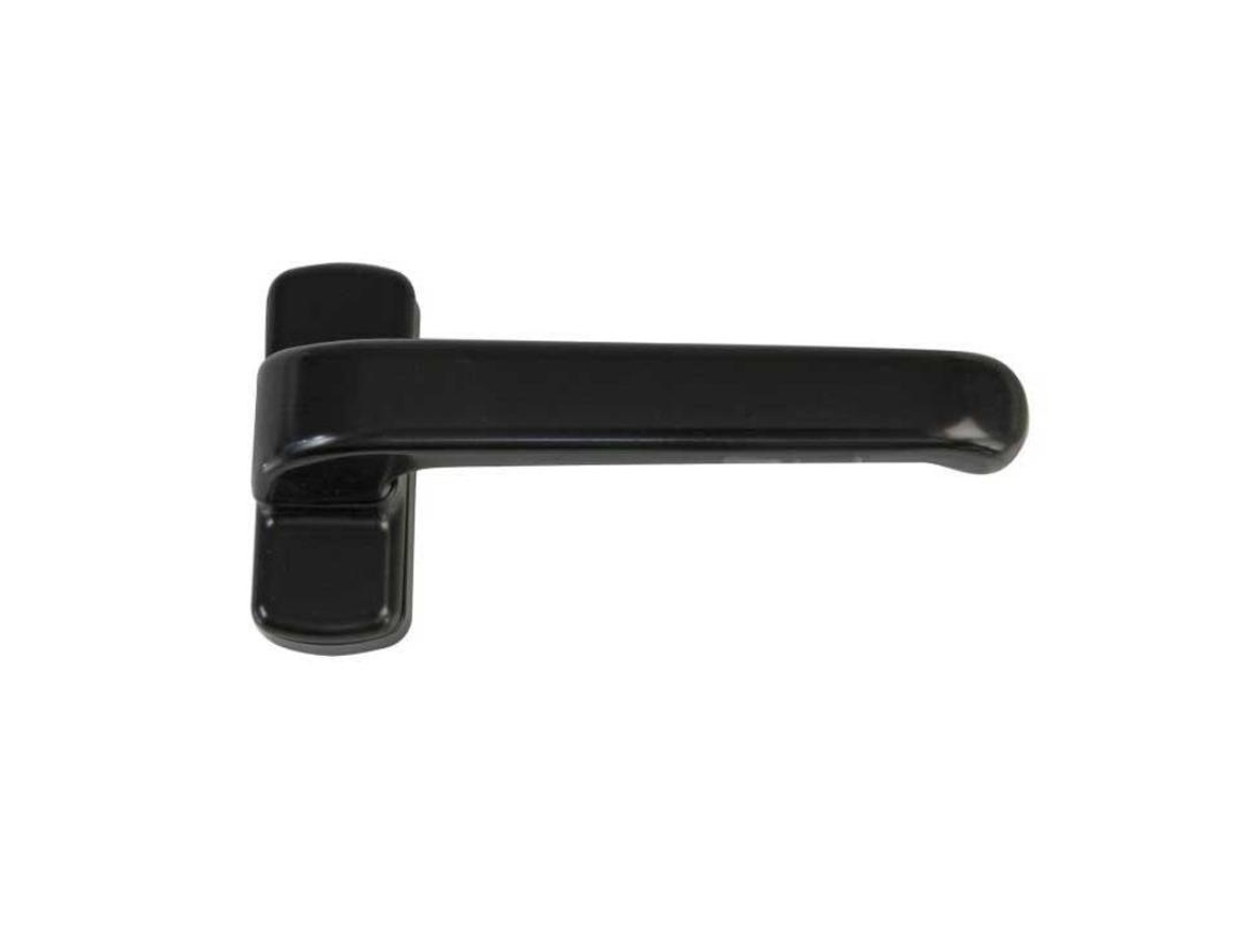 Manilla puerta epsilon aluminio lacado negro