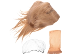 Postiche Longue Y Lisse Para Femme Lace Front Dorée Fibers Synthétiques Résistantes À La Chaleur...