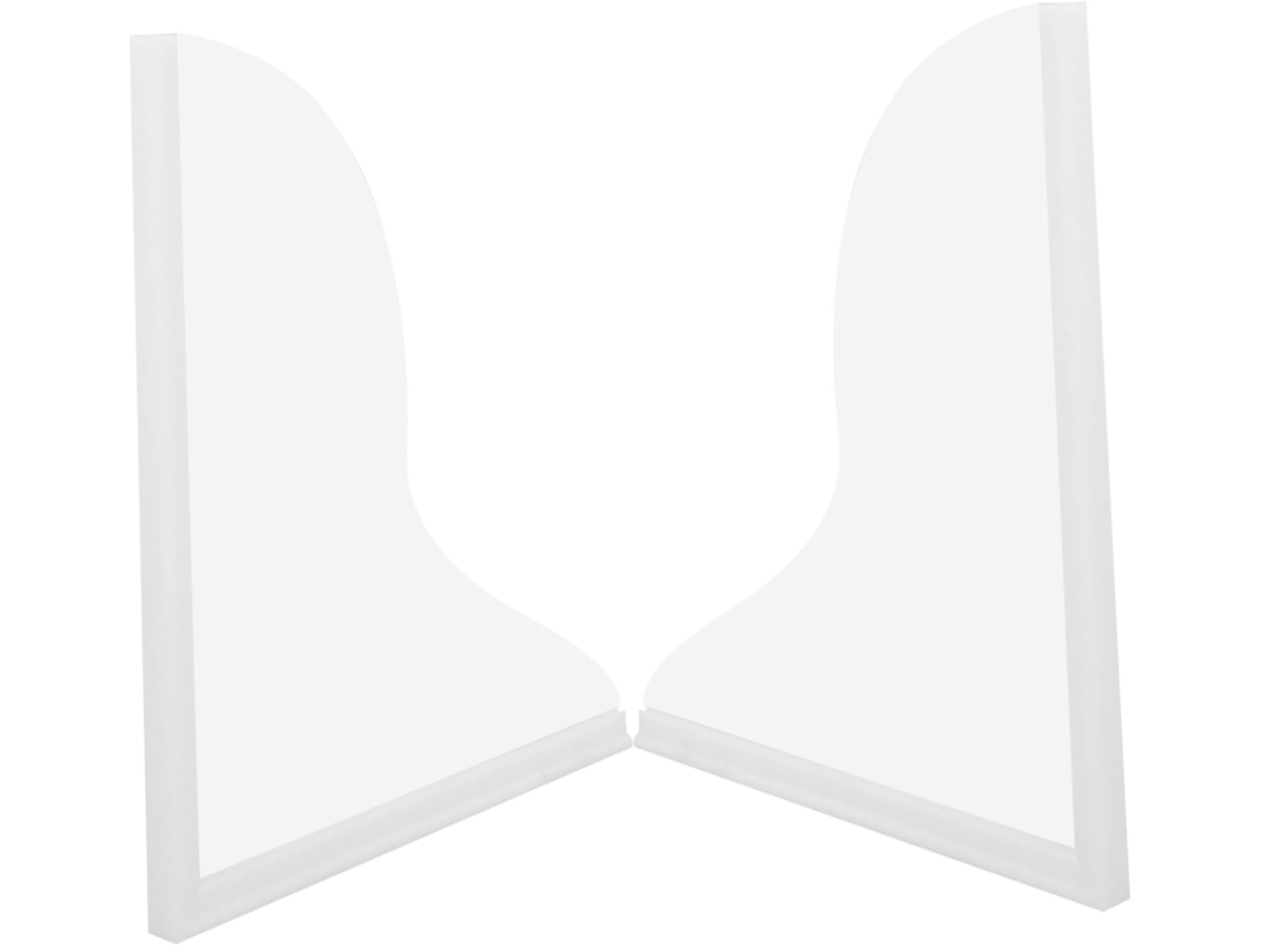 Juego de 2 protectores de esquina acrílicos para niños y niñas. Slowmoose