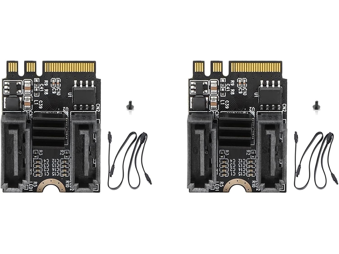 2 Tarjetas De Expansión M.2 A Sata3.0, Un Adaptador De Disco Duro Wifi M.2 Sin