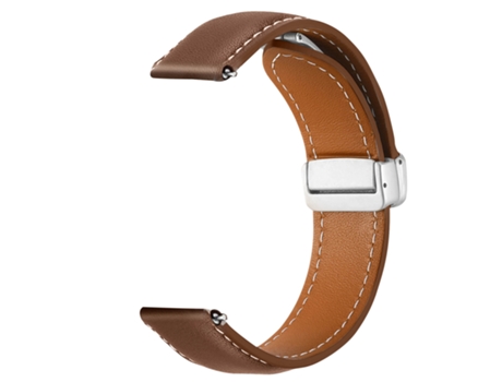 Correa para Galaxy Watch 5 / 5 Pro / 4 Cuero Cierre Hebilla Magnética Marrón AVIZAR