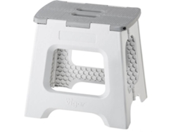 Taburete Plegable VIGAR Gris (Polipropileno - 34x3x42 cm)