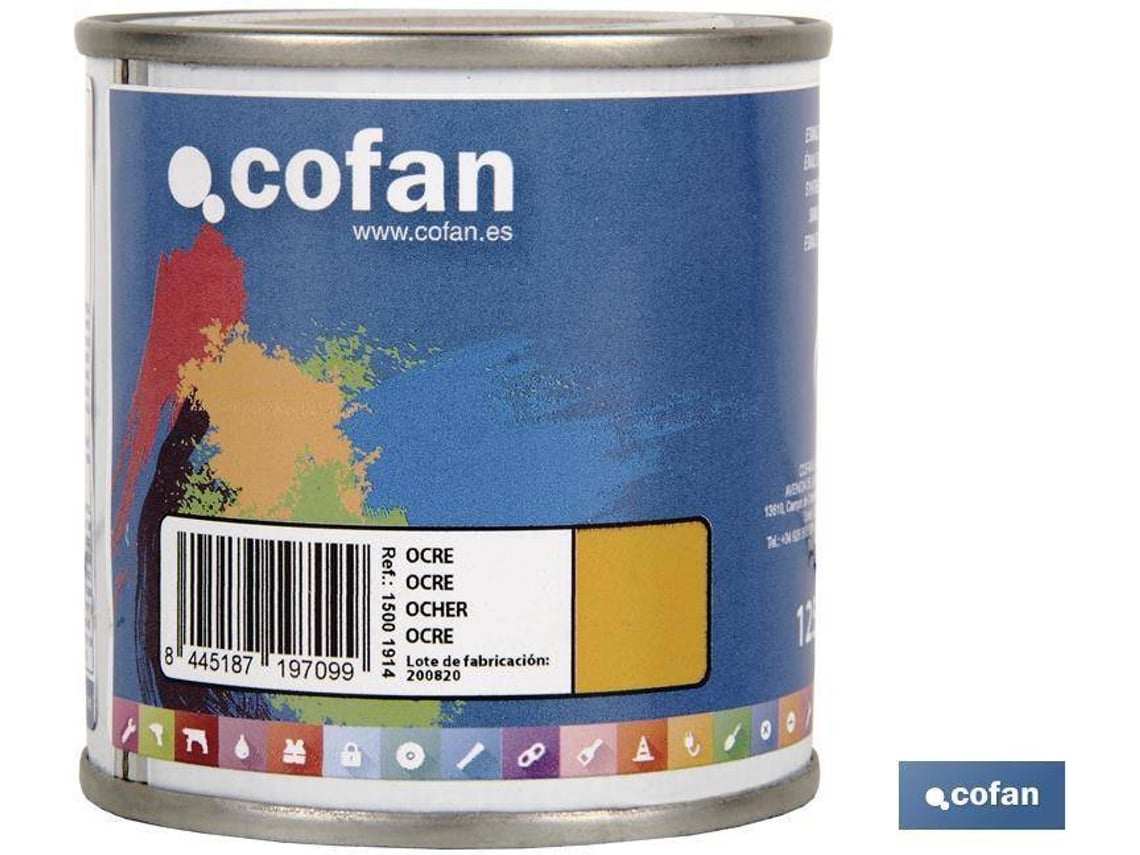 Esmalte Sintético COFAN Ocre   (125 ml)