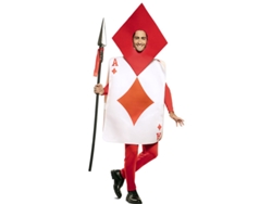Disfraz de Hombre EUROCARNAVALES Ás De Diamantes  (M/L )