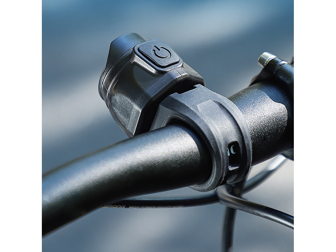 Timbre Eléctrico Para Bicicleta De 80 Db, Recargable Por Usb, Con 6 Modos Ajustables, Accesorio De Seguridad.