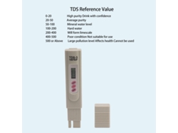 Lápiz Digital Para Medir La Calidad Del Agua (tds) Con 3 Botones Y Batería Incluida Para Acuarios.