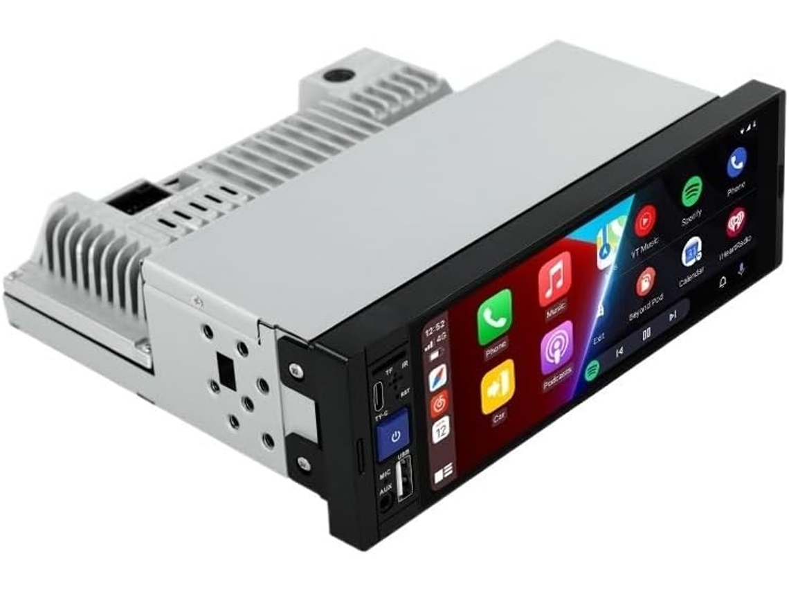 Autorradio Con Pantalla Táctil Hd De 6,86 Pulgadas, Para Autorradio Universal De 1 Din.