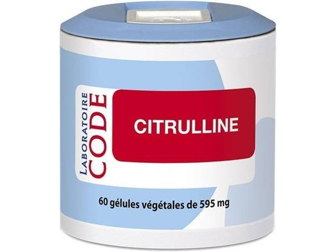 Complemento Alimenticio LABORATOIRE CODE Citrulina - Caixa De Comprimidos (60 cápsulas de 590mg)