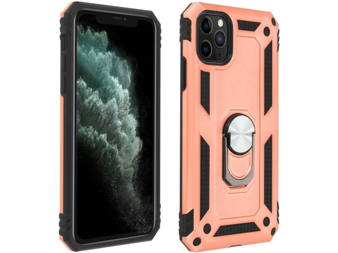 Funda iPhone 11 Pro Max AVIZAR Anillo Rosa