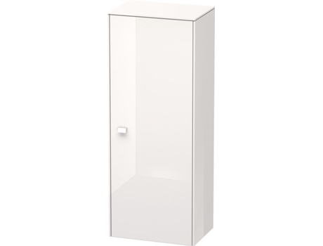 Armario semi-alto DURAVIT Brioso Individual 1 puerta con bisagra a la derecha 1 estante de madera 2 estantes de vidrio altura mín. 91,1 cm - má