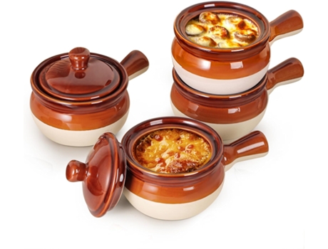 Cuencos Y Cazuelas de 18 Oz para Sopa de Cebolla Francesa LIFVER