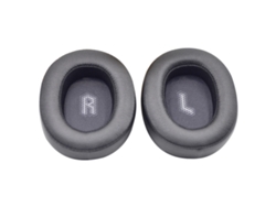 Almohadillas de espuma suave para auriculares JBL E55BT, color negro.
