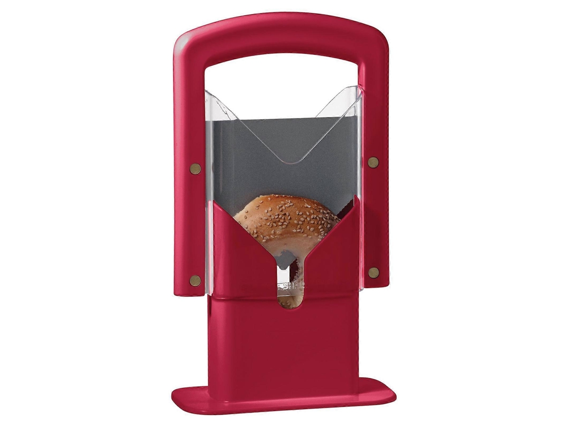 Cortador de bagels, perfecto para bagels, cortador de bagels de acero inoxidable Everley891