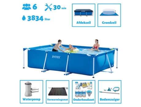 Piscina Tubular INTEX 28272NP-CB97 (3834 L - 200x75cm)