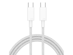 Cable De Carga Rápida Trenzado De Nailon Yuysan De 100 W, Tipo C A Tipo C, 100 Cm, Blanco