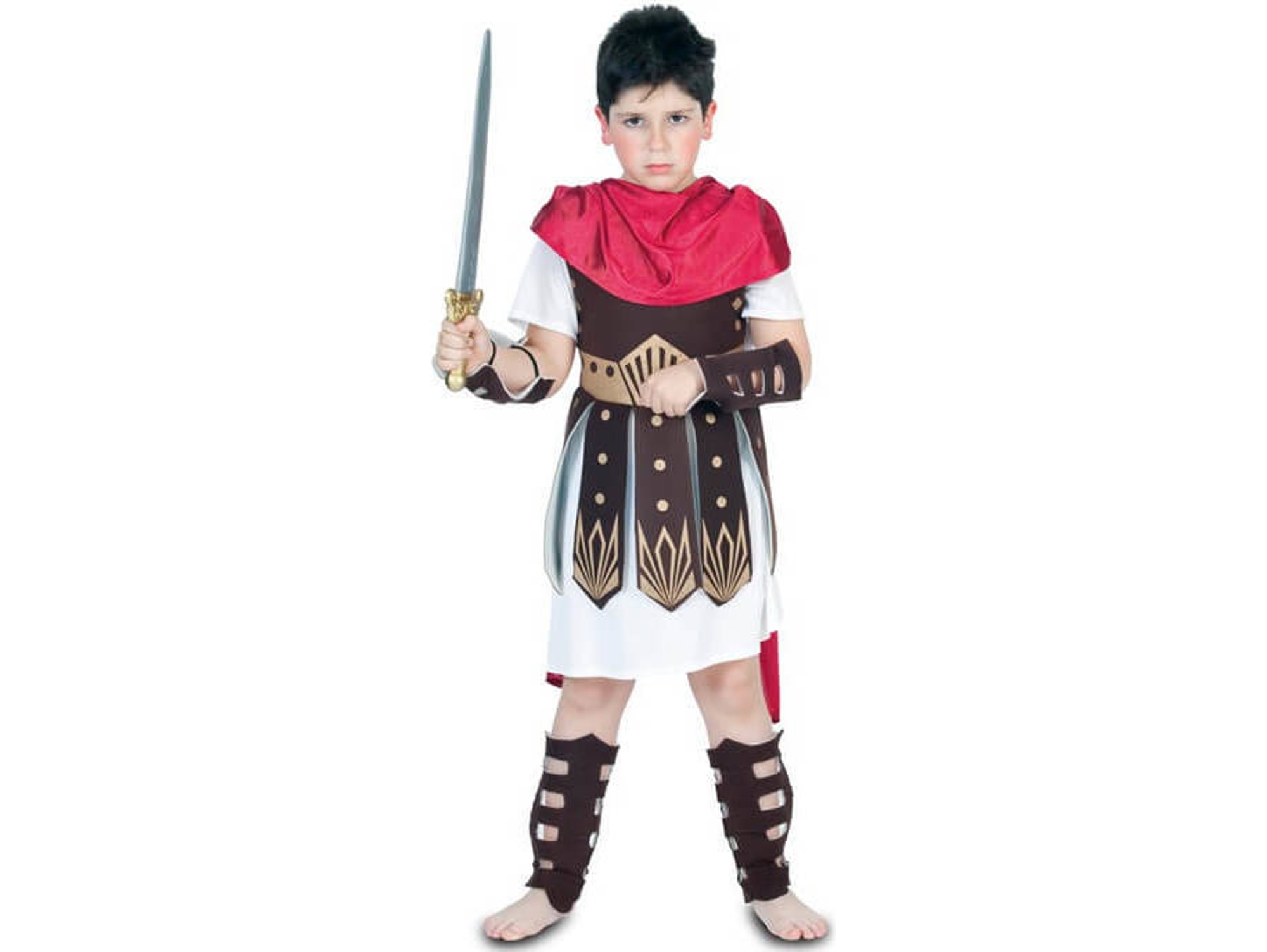 Disfraz de Niño DISFRAZZES Gladiador Romano (Talla: 7 a 9 años)
