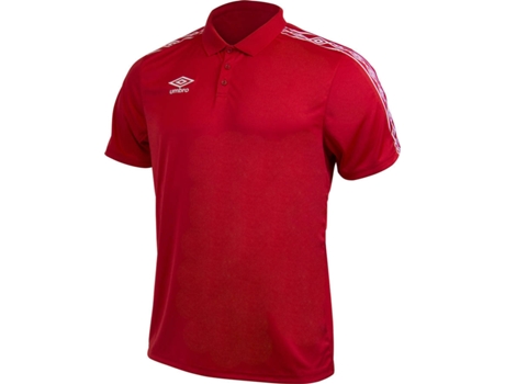 Polo para Hombre UMBRO Diamond poly Rojo para Fútbol (M)