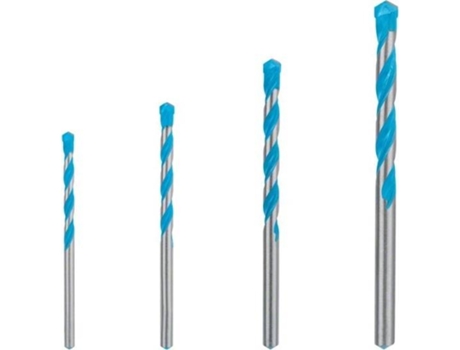 Conjunto de Brocas BOSCH Cyl-9 Expert Multiconstruction - 4-5-6-8 mm - 4 Un para Conjunto de Taladros de Impacto