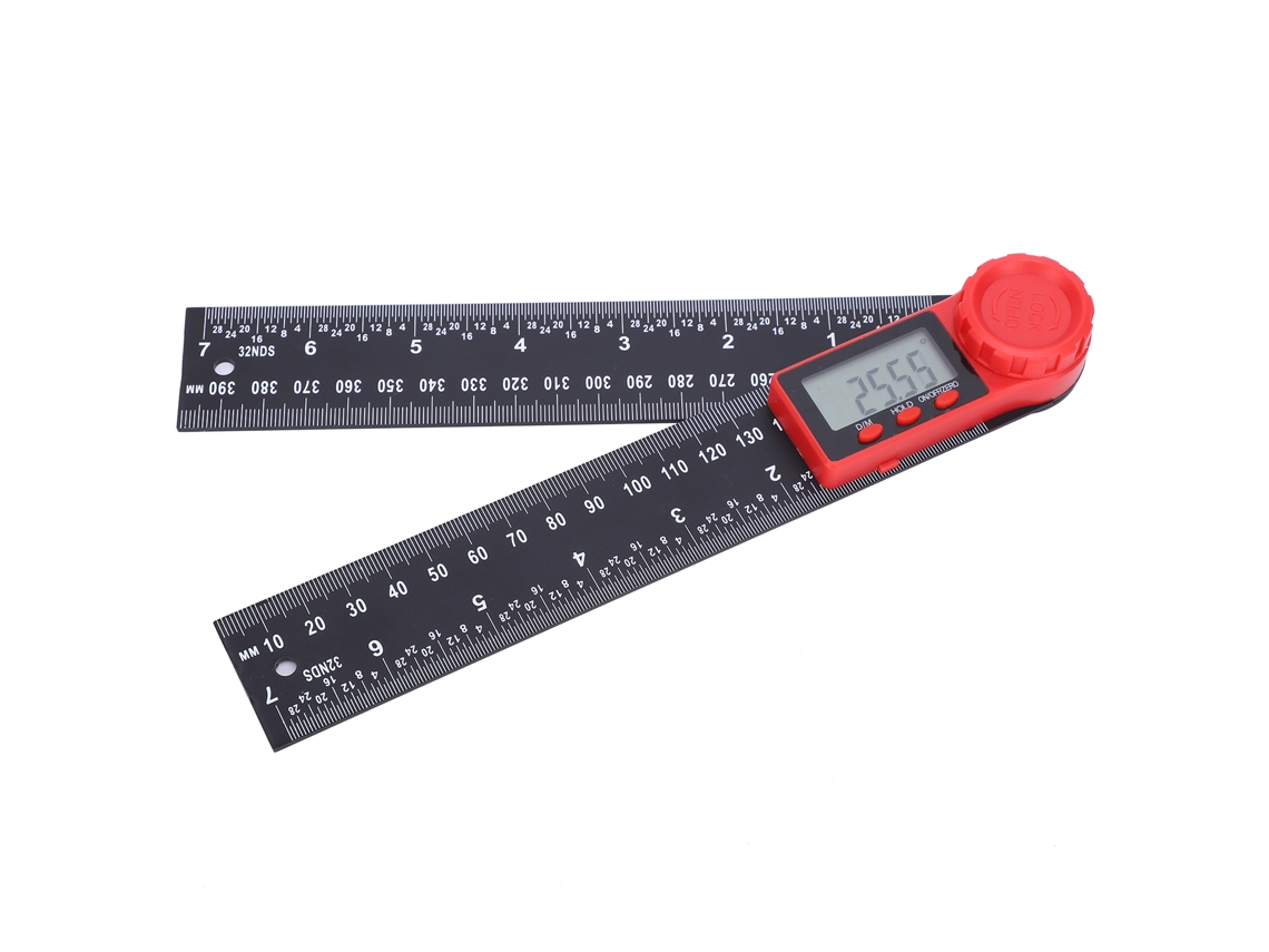 Regla Angular Digital Electrónica 360 Grados Protractor Herramienta De Medida De Longitud Y Ángulo
