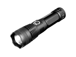 Linterna Led Xhp50 4000lumens Usb Recargable 5modos Zoomable Ipx8 Camping Negro Yizhood