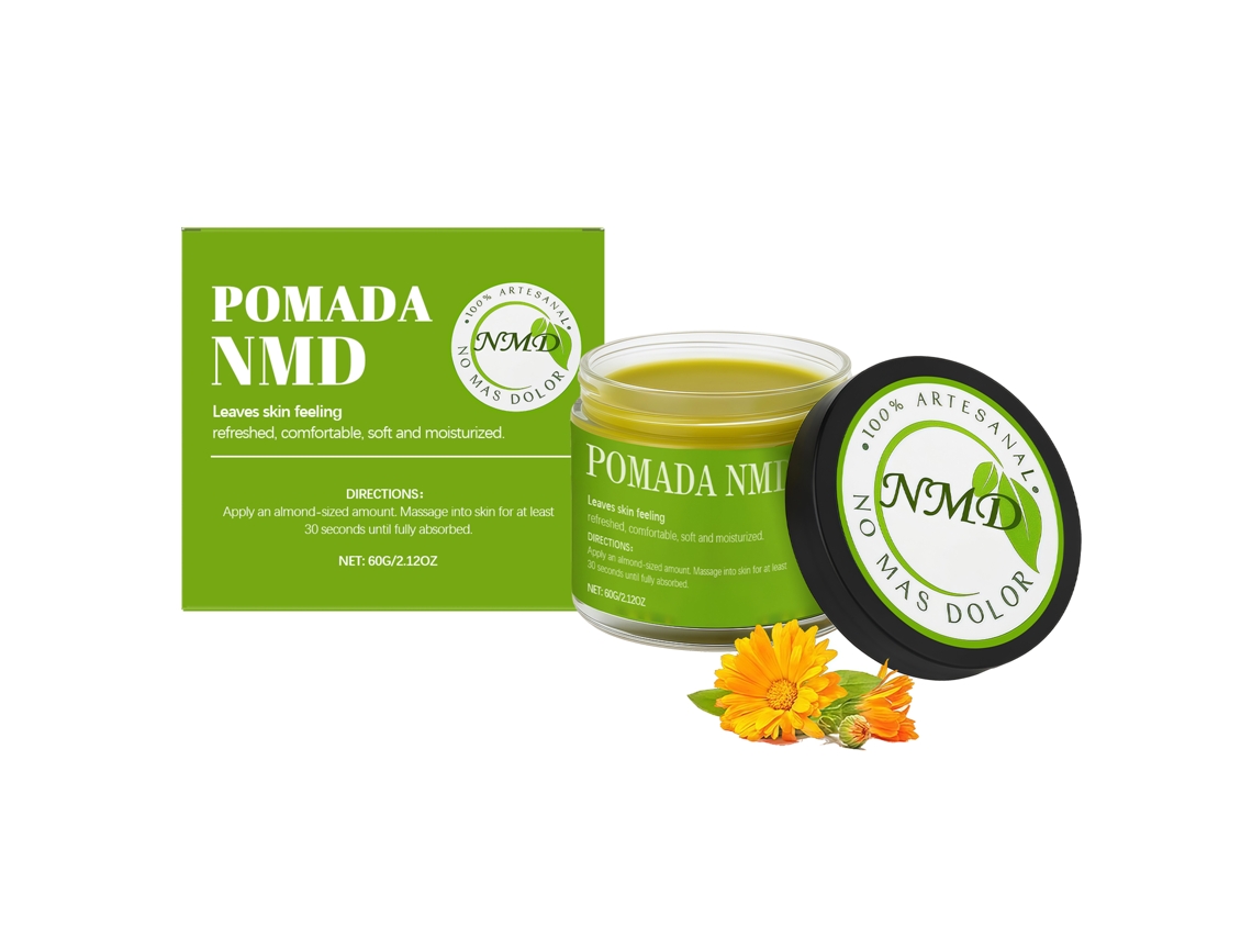 Crema corporal calmante de rápida relajación