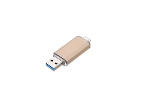 Pendrive INF Usb 3.0 Tipo C 64 Gb Ouro