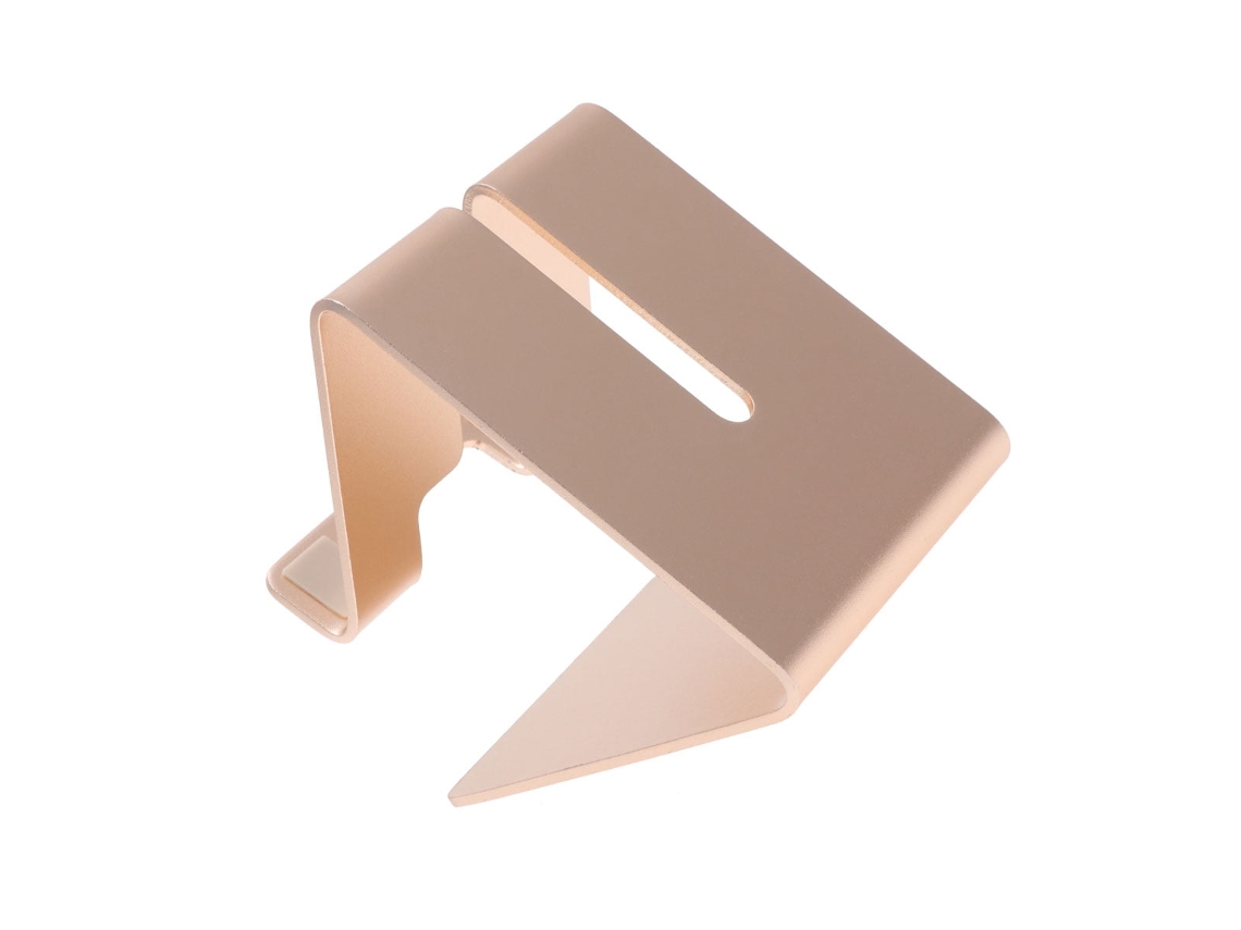 Soporte para teléfono de metal, soporte para tableta, aleación de aluminio, soporte plano, soporte para teléfono perezoso