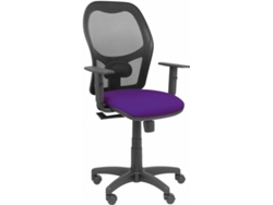 Silla Operativa PYC  Alocén Roxo (Brazos Ajustables - Malla)