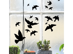 Pegatinas de colibrí, decoración de ventanas anticolisión RNEMITERY