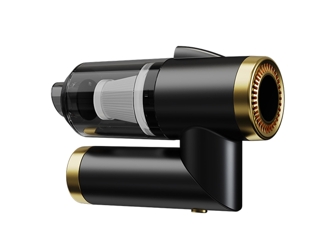 Aspiradora Portátil Acoplable Con Luz Led, Recargable, 9000 Pa, Ideal Para El Coche Y El Hogar.
